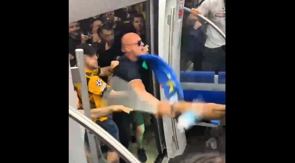 Champions League: Επεισόδια στο μετρό του Μονάχου μεταξύ των οπαδών της Παρί και της Ίντερ – ΒΙΝΤΕΟ