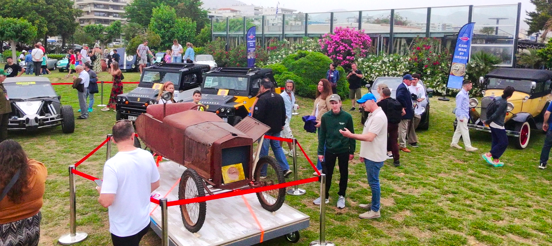 Alimos Classic Car Sunday VI: Με ήλιο και βροχή, παντρεύονται τα… κλασικά αυτοκίνητα