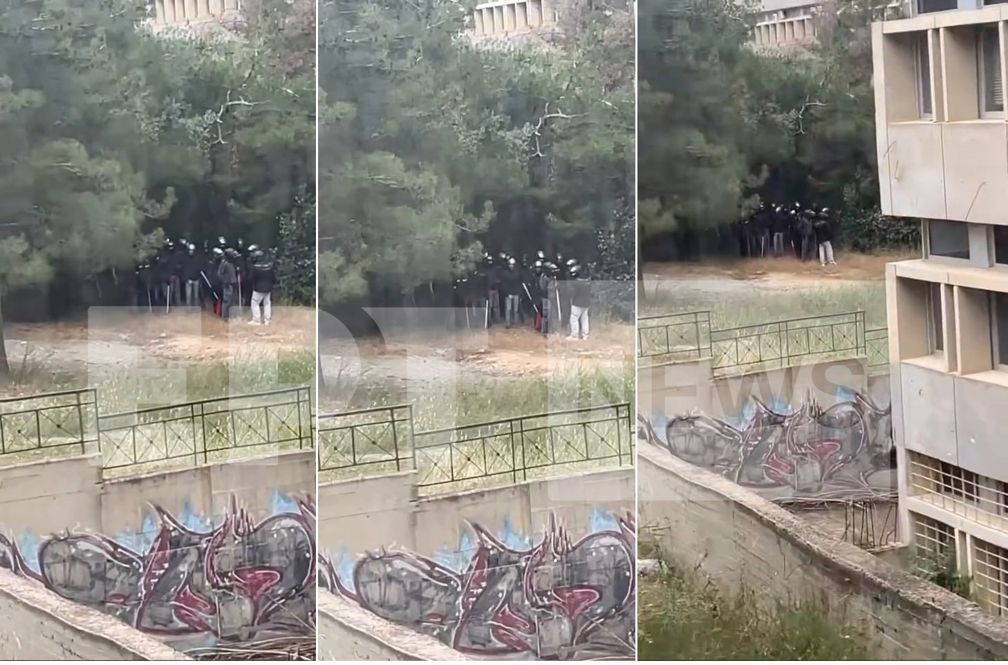 Επίθεση κουκουλοφόρων στην Πολυτεχνειούπολη: Χτύπησαν την υπεύθυνη του κυλικείου και πέταξαν αντικείμενα σε λεωφορείο