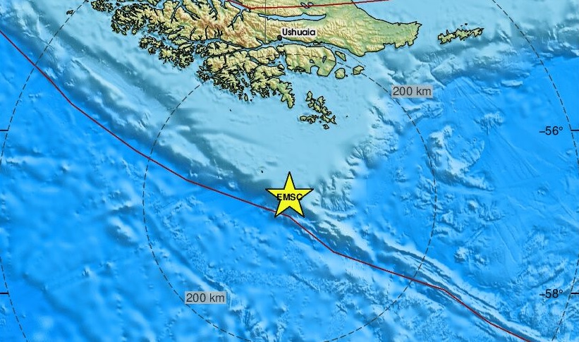 Ισχυρός σεισμός 7,4 Ρίχτερ ανοιχτά της Αργεντινής – Προειδοποίηση για τσουνάμι