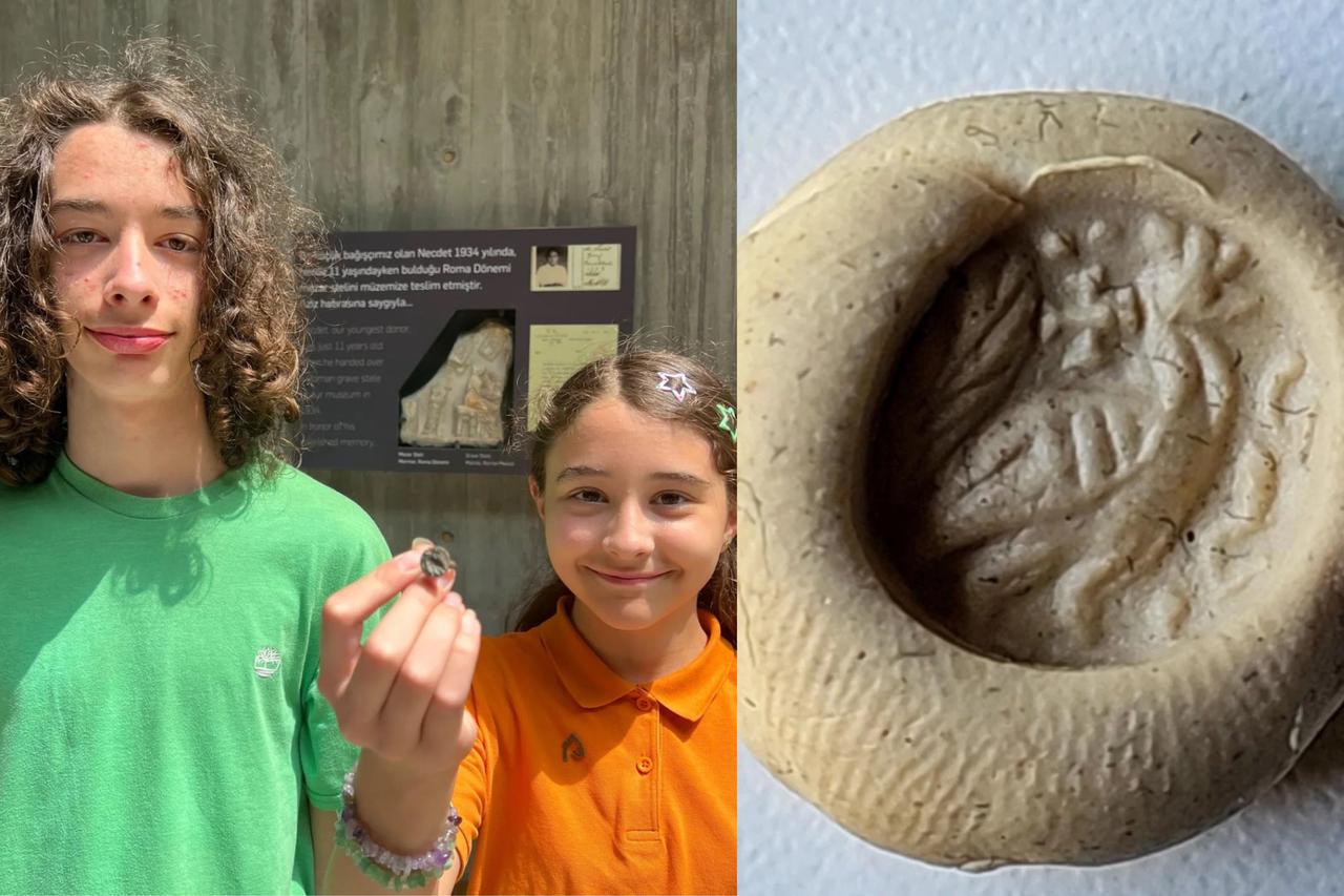 Ένας 10χρονος ανακάλυψε τυχαία κοντά στο σπίτι του ένα αρχαίο δαχτυλίδι-σφραγίδα