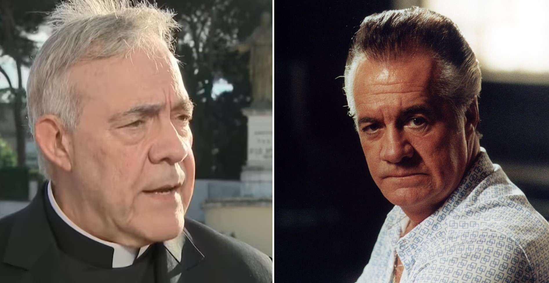 Σύγχυση στο τηλεοπτικό κοινό με καθολικό ιερέα που κλήθηκε να σχολιάσει το Κονκλάβιο – Η ομοιότητά του με ηθοποιό του «Sopranos» μπέρδεψε τους πάντες