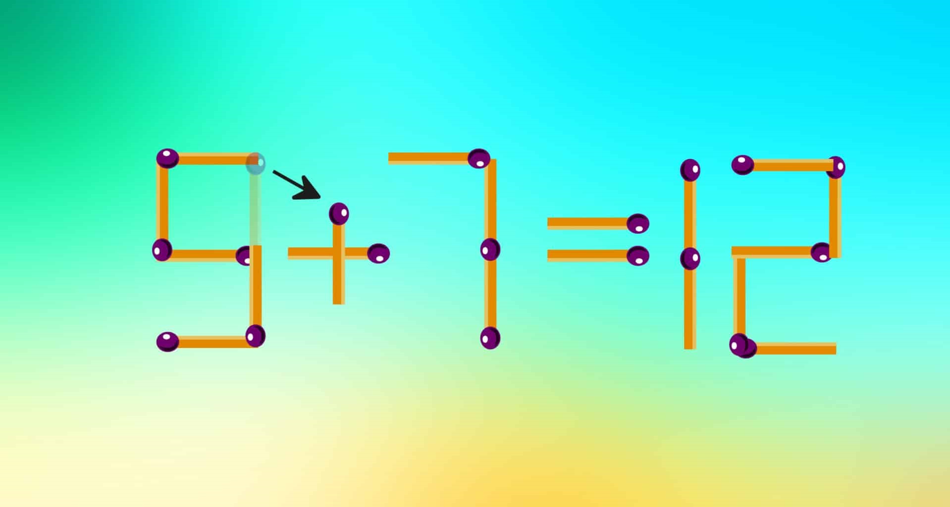 Τεστ IQ μόνο για ιδιοφυΐες: Μπορείτε να διορθώσετε την ισότητα μετακινώντας μόλις 1 σπίρτο σε 10 δευτερόλεπτα;