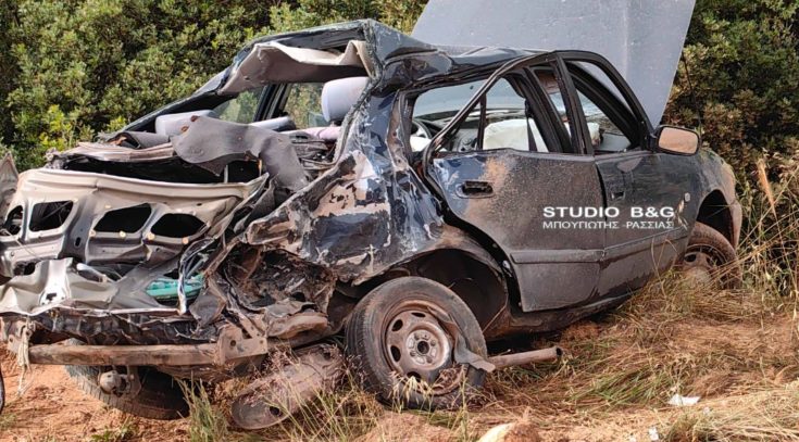 Τροχαίο με νεκρή 27χρονη στο Ναύπλιο