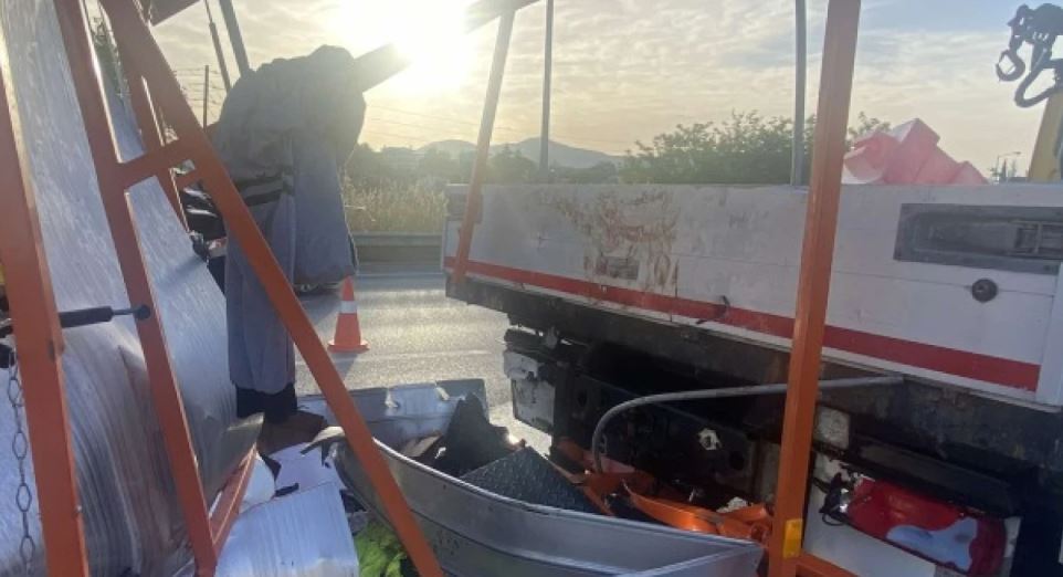 Τροχαίο στην Ε.Ο. Θεσσαλονίκης - Μουδανίων