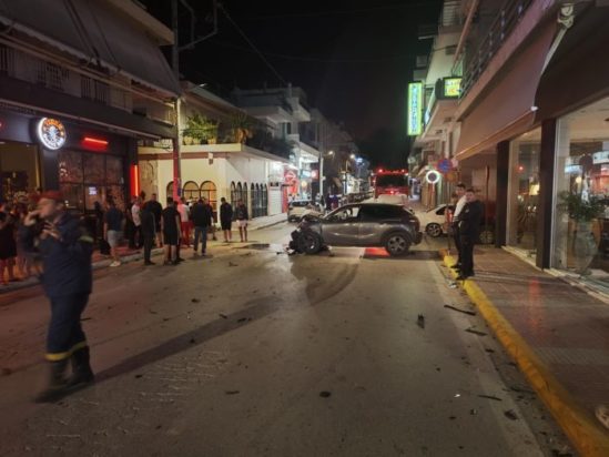 Τροχαίο στην Λ. Αρτέμιδος