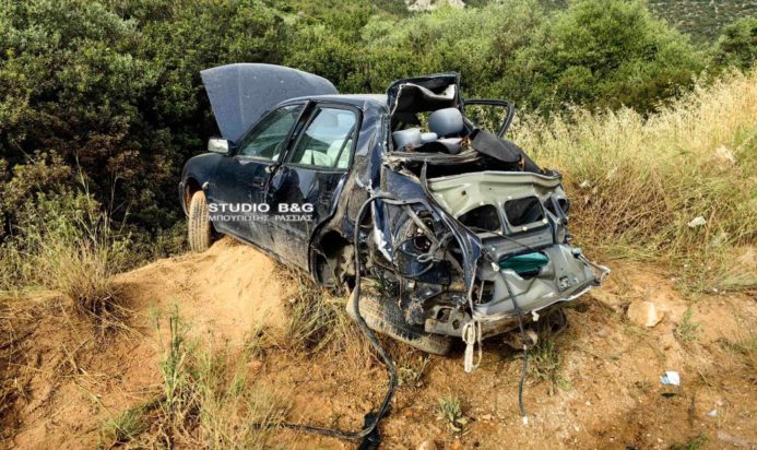 Τροχαίο δυστύχημα στο Ναύπλιο