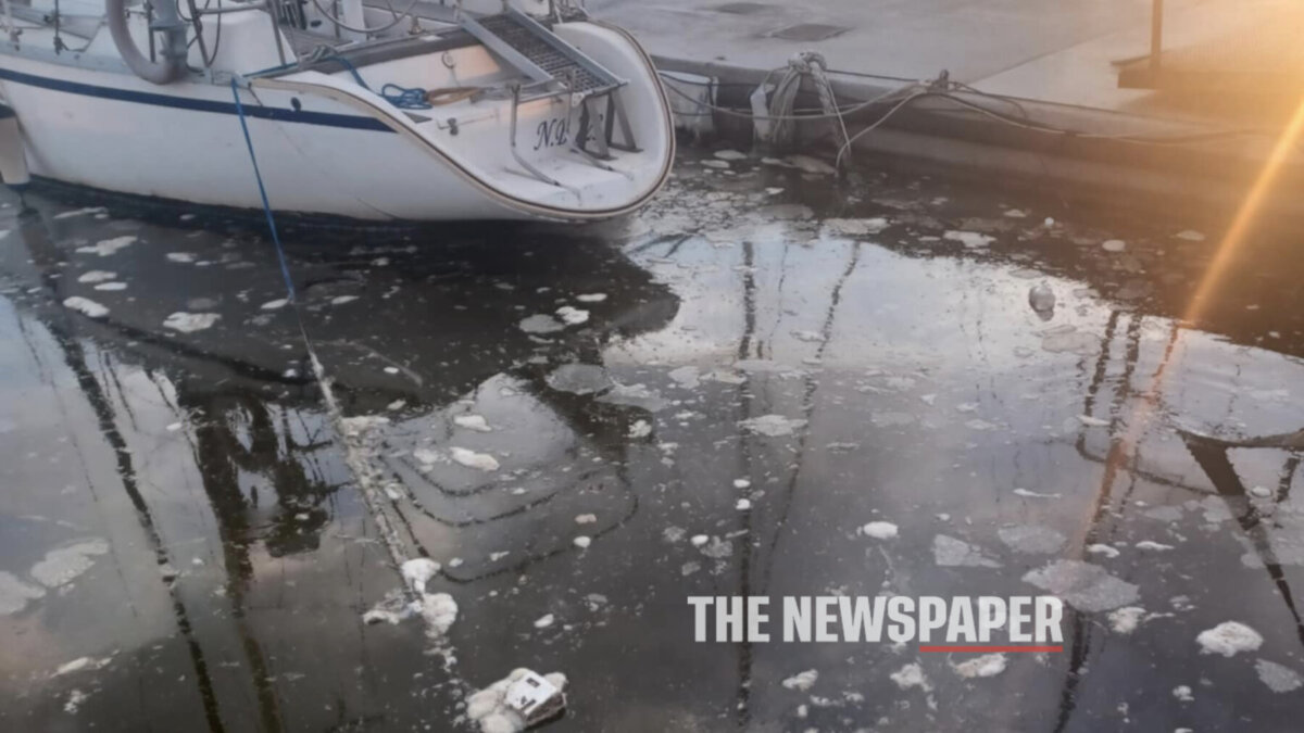 Βόλος: Εικόνες ρύπανσης στη θαλάσσια περιοχή του Παγασητικού Κόλπου – Δείτε φωτογραφίες και βίντεο