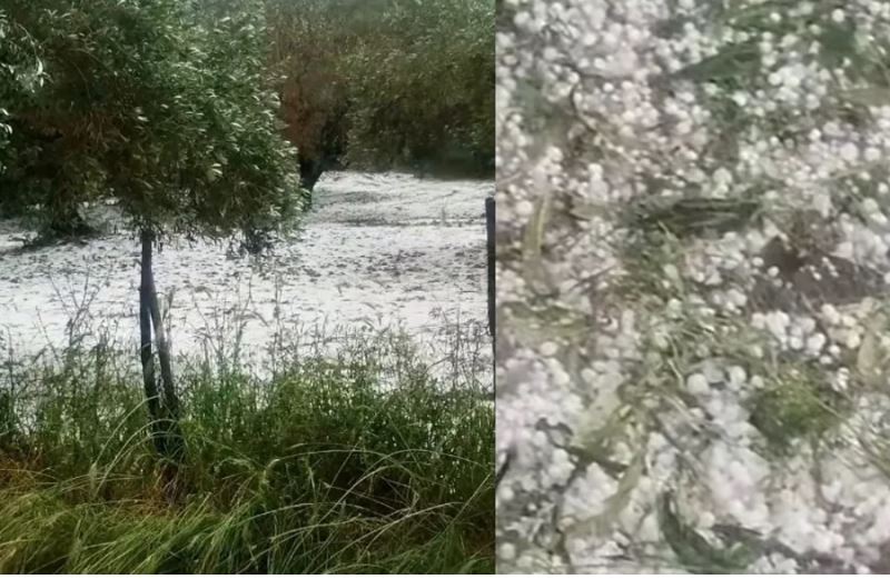 Χαλάζι στην Άρτα