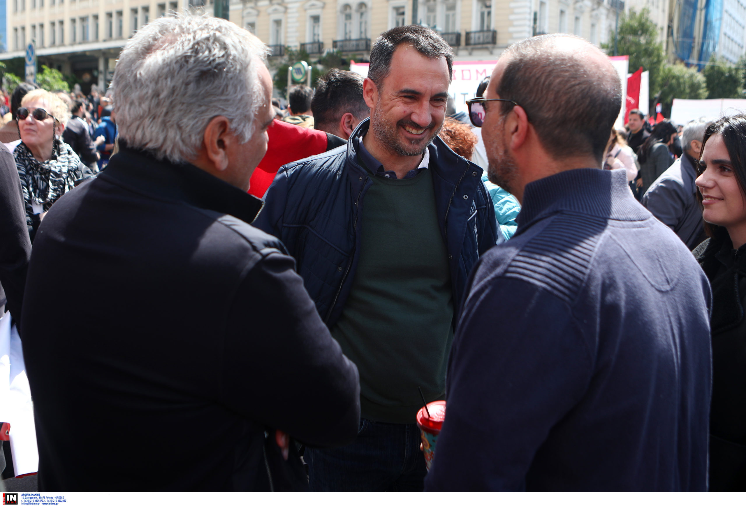 Χαρίτσης από την απεργιακή συγκέντρωση για την Εργατική Πρωτομαγιά: Ενότητα στη διεκδίκηση, ενότητα στη δράση