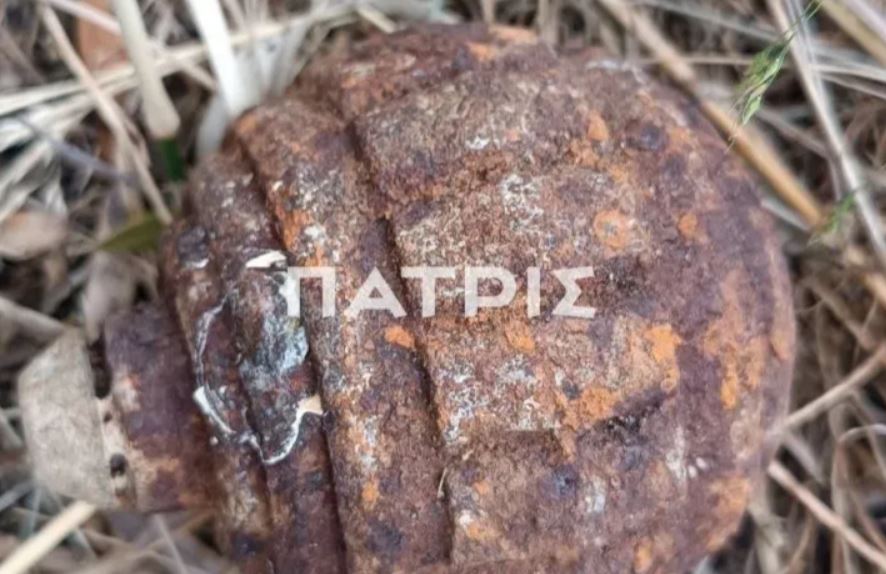 Ιεράπετρα: Εντοπίστηκε σπάνια χειροβομβίδα του Α’ Παγκοσμίου Πολέμου 