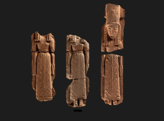 Κάποια από τα ειδώλια που έχουν ανακαλυφθεί στον Ανάβλοχο Λασιθίου. Φωτογραφία: Anavlochos Project