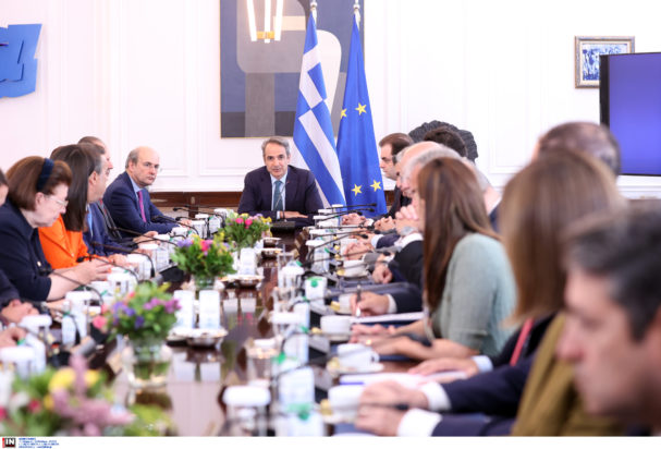 Μητσοτάκης στο Υπουργικό Συμβούλιο