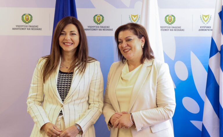 Σοφία Ζαχαράκη από την Κύπρο: Συμπόρευση και στα θέματα της Παιδείας