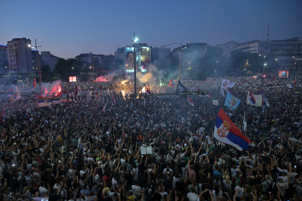 Σερβία διαδηλώσεις