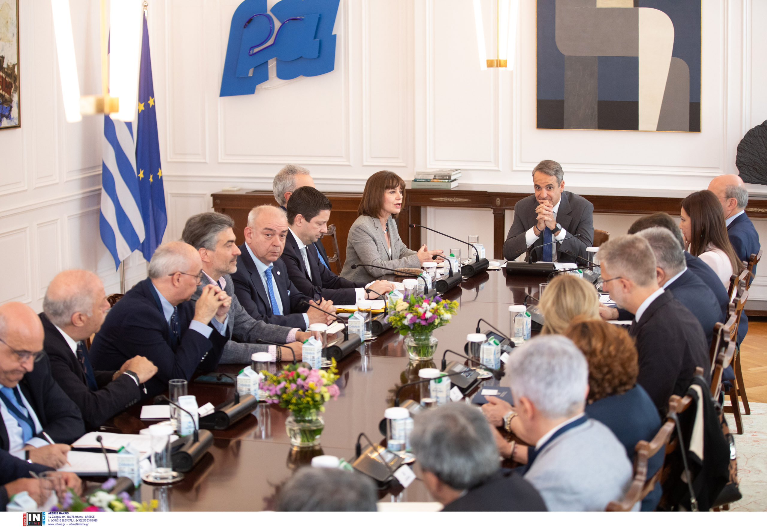 Σύσκεψη Μητσοτάκη με πρυτάνεις