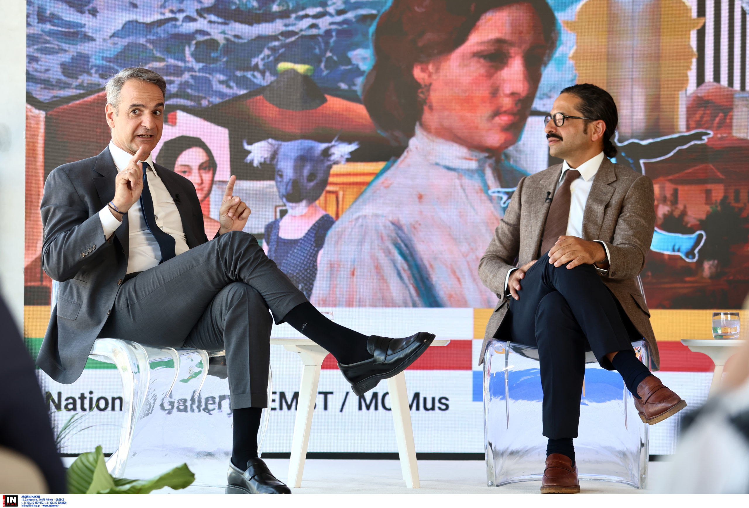 Μητσοτάκης στην παρουσίαση του «Greek Art Now»