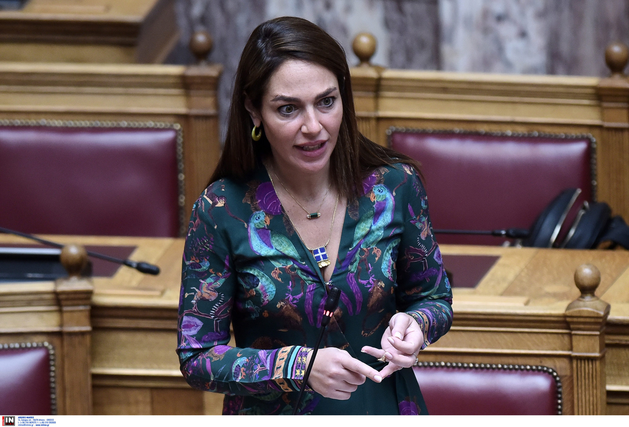 Δόμνα Μιχαηλίδου, Βουλή