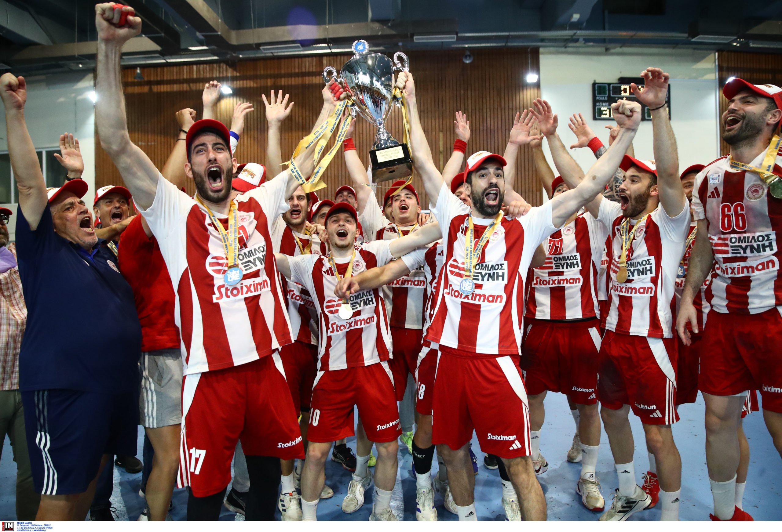 Ολυμπιακός, Πρωταθλητής, Handball Premier