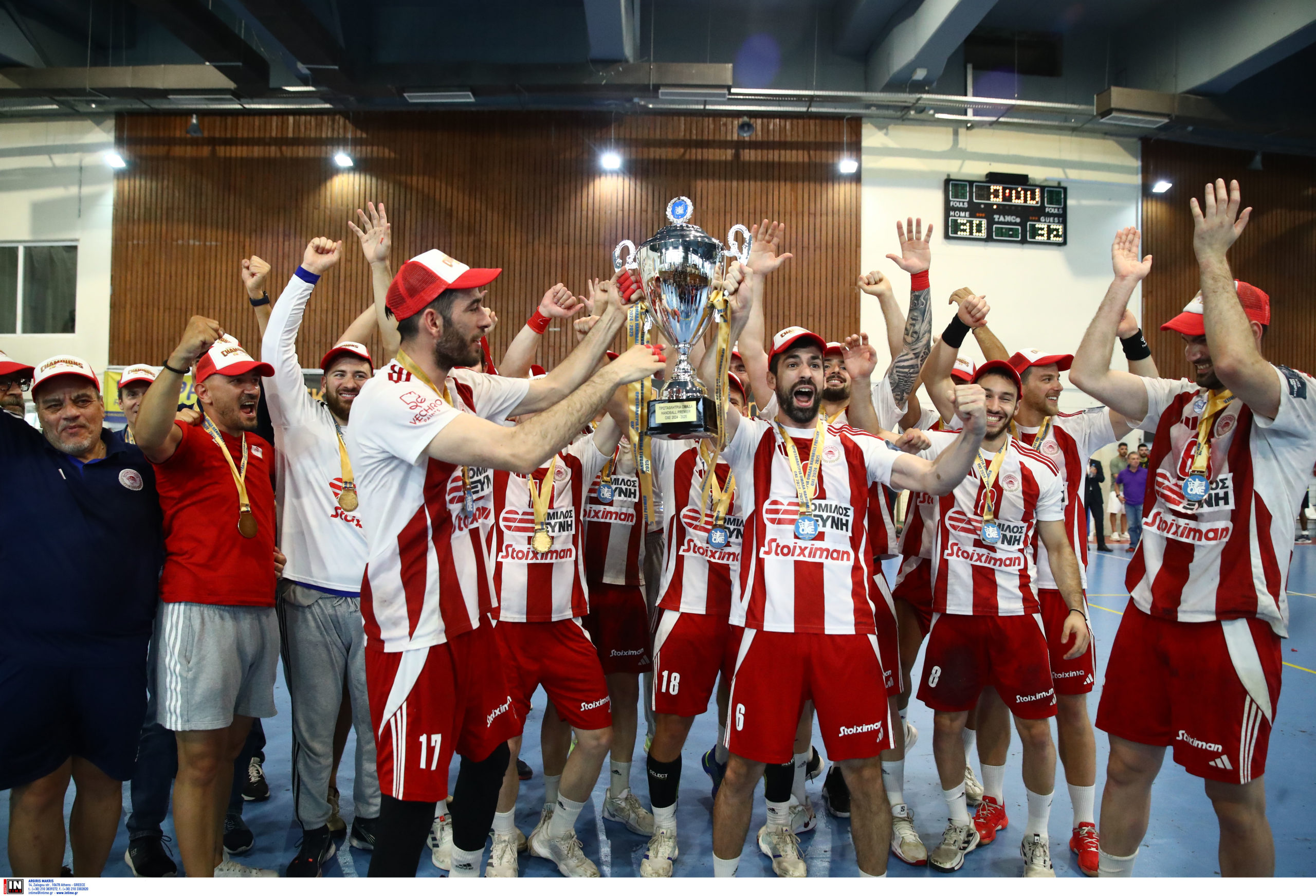 Ολυμπιακός, Πρωταθλητής, Handball Premier