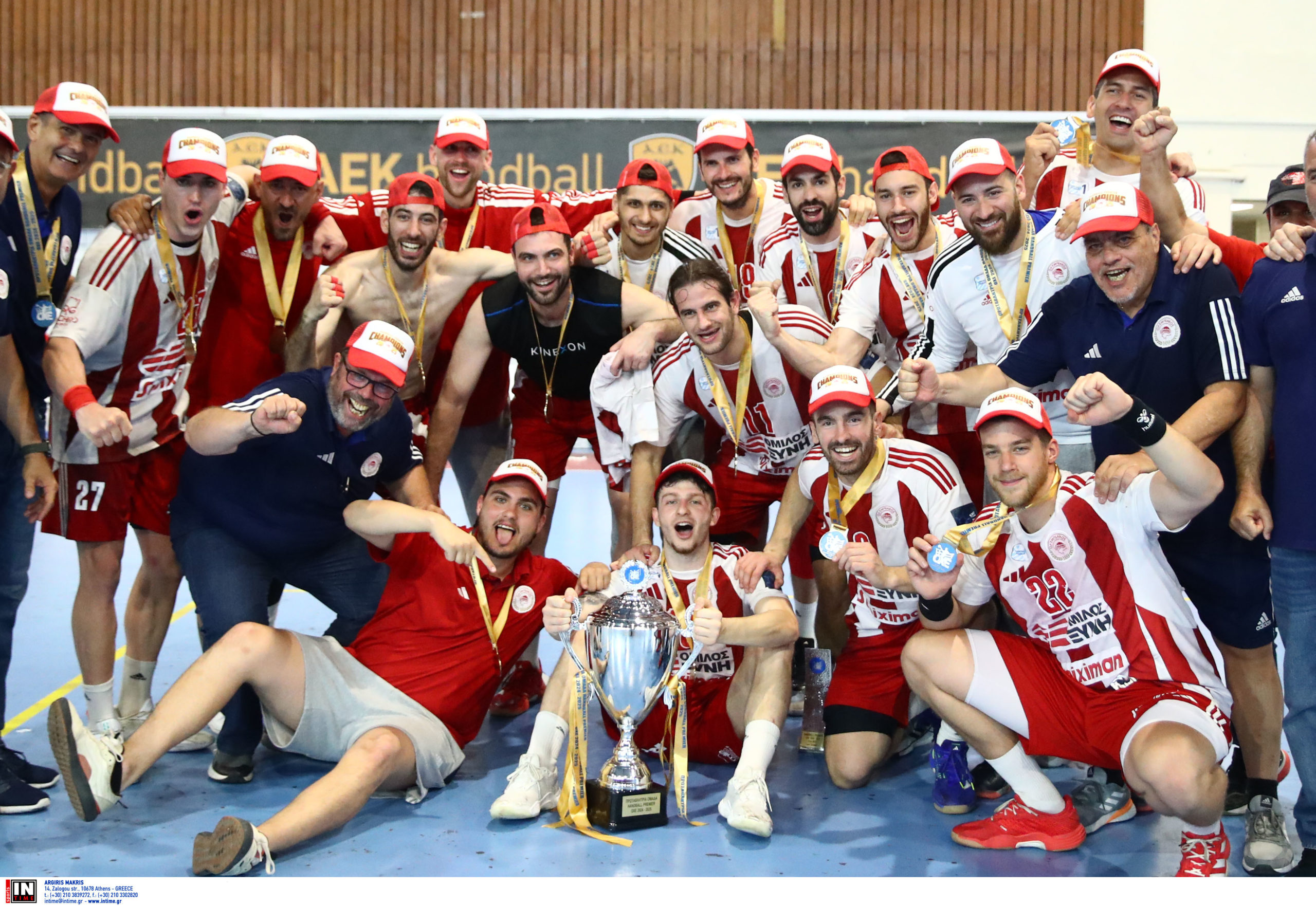 Ολυμπιακός, Πρωταθλητής, Handball Premier