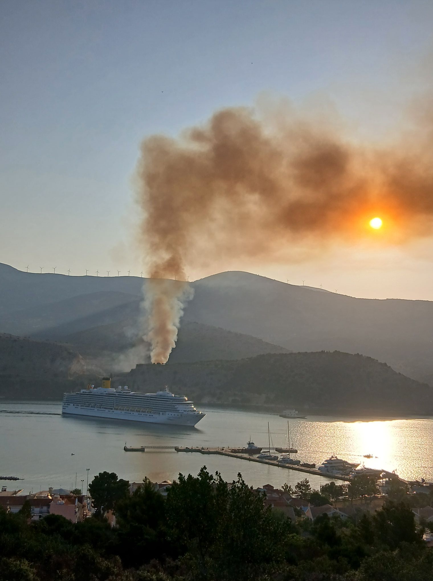 Φωτιά Κεφαλονιά