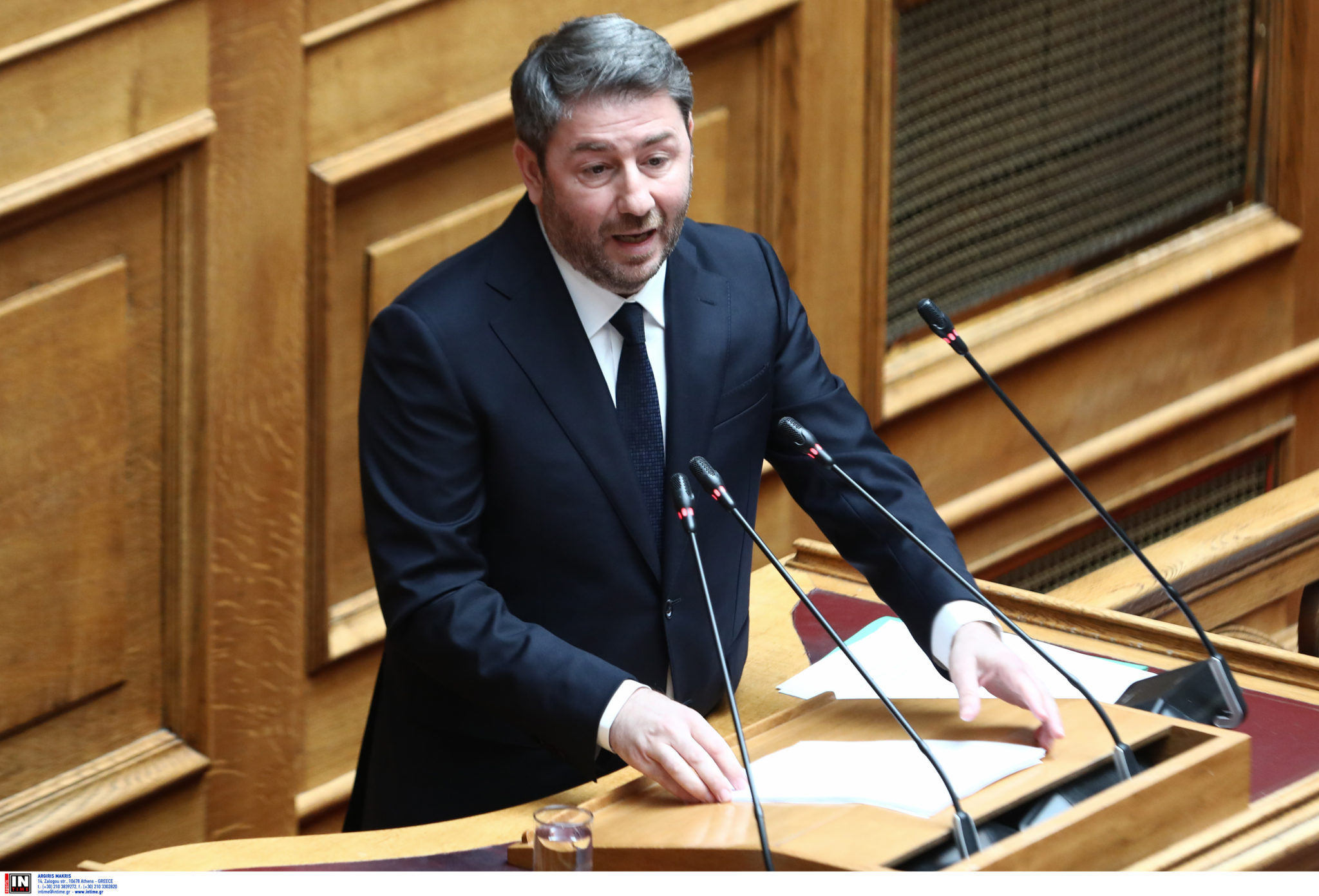 Νίκος Ανδρουλάκης- Τέμπη- Βουλή