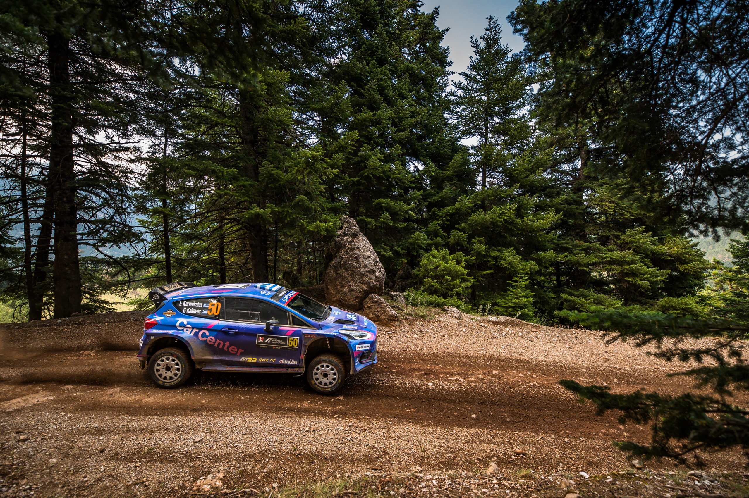 ΕΚΟ Ράλλυ Ακρόπολις 2025: Ο Τάνακ επικεφαλής στο τέλος του 2ου σκέλους