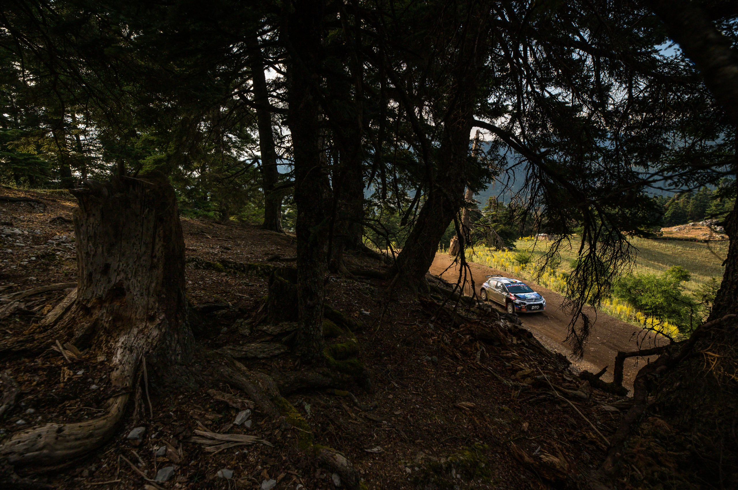 ΕΚΟ Ράλλυ Ακρόπολις 2025: Κόβουν την ανάσα τα περάσματα των αυτοκινήτων στις ειδικές διαδρομές