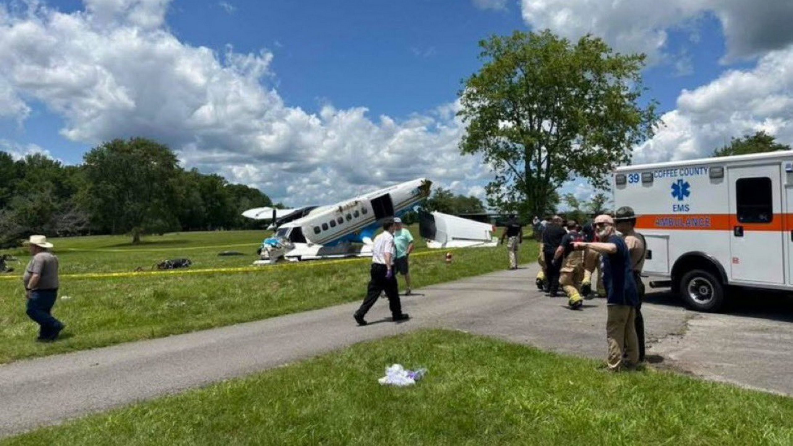 ΗΠΑ: Αεροσκάφος με 20 επιβάτες συνετρίβη στην πολιτεία Τενεσί