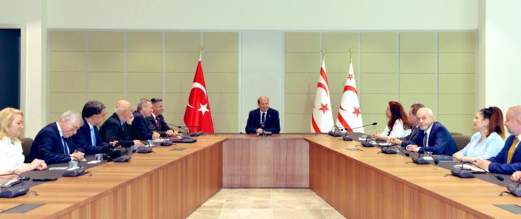 Συνάντηση Ελλήνων εκπροσώπων με Τατάρ στα Κατεχόμενα