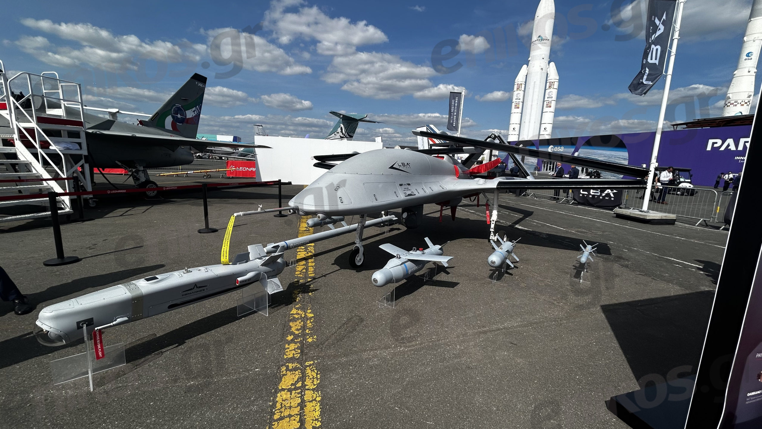 Αποστολή στη Γαλλία: LBA – Αποκαλυπτήρια τουρκικών drones με ιταλική σημαία – ΦΩΤΟ