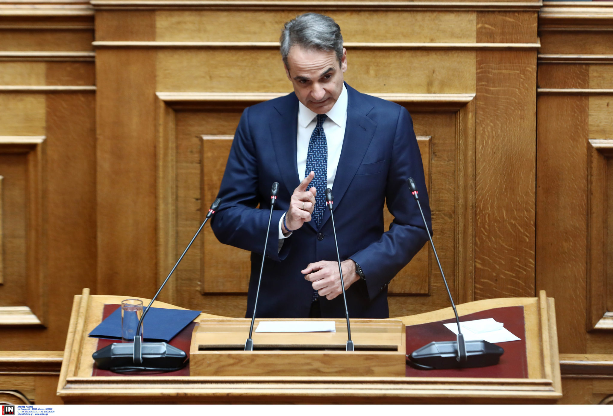 Κυριάκος Μητσοτάκης- Βουλή