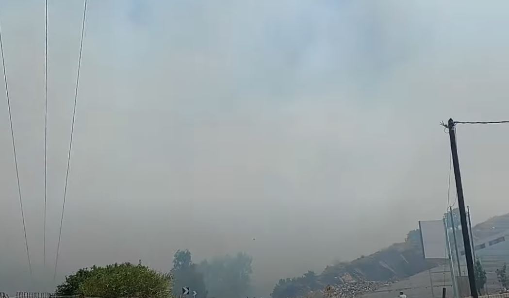 Φωτιά στην Χίο- Νέο μήνυμα από το 112 για εκκένωση