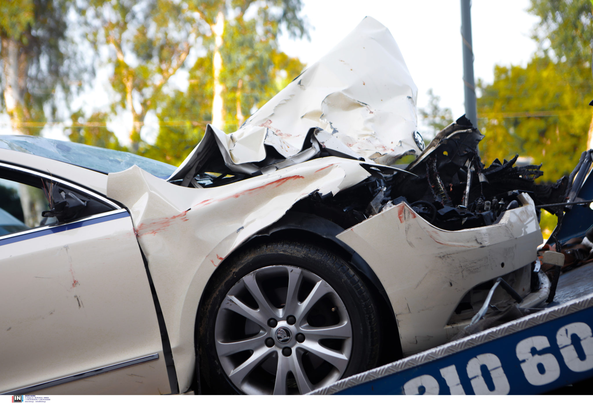 Άλιμος τροχαίο ταξί