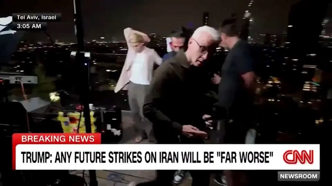 Ισραήλ: Συνεργείο του CNN διέκοψε την ζωντανή μετάδοση λόγω πυραυλικής απειλής – ΒΙΝΤΕΟ
