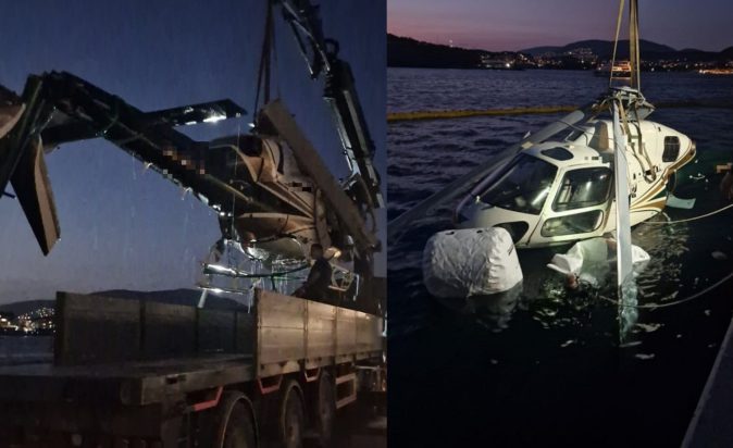 Βουλιαγμένη, Ελικόπτερο