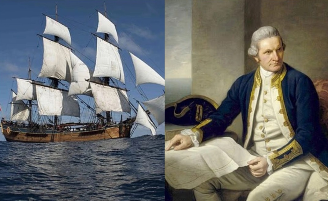 HMS Endeavour, πλοίο, Τζέιμς Κουκ