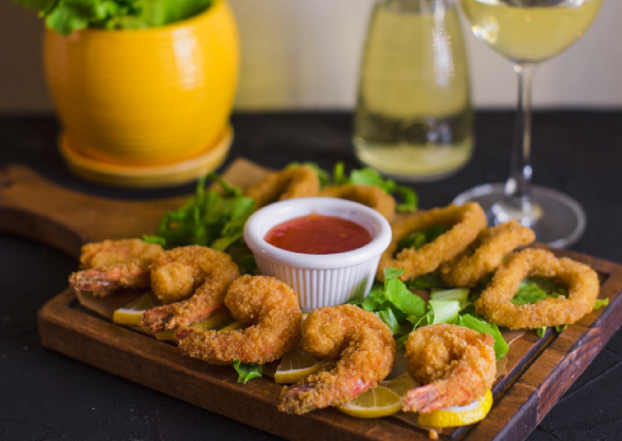 Εύκολη συνταγή για γαρίδες τηγανητές