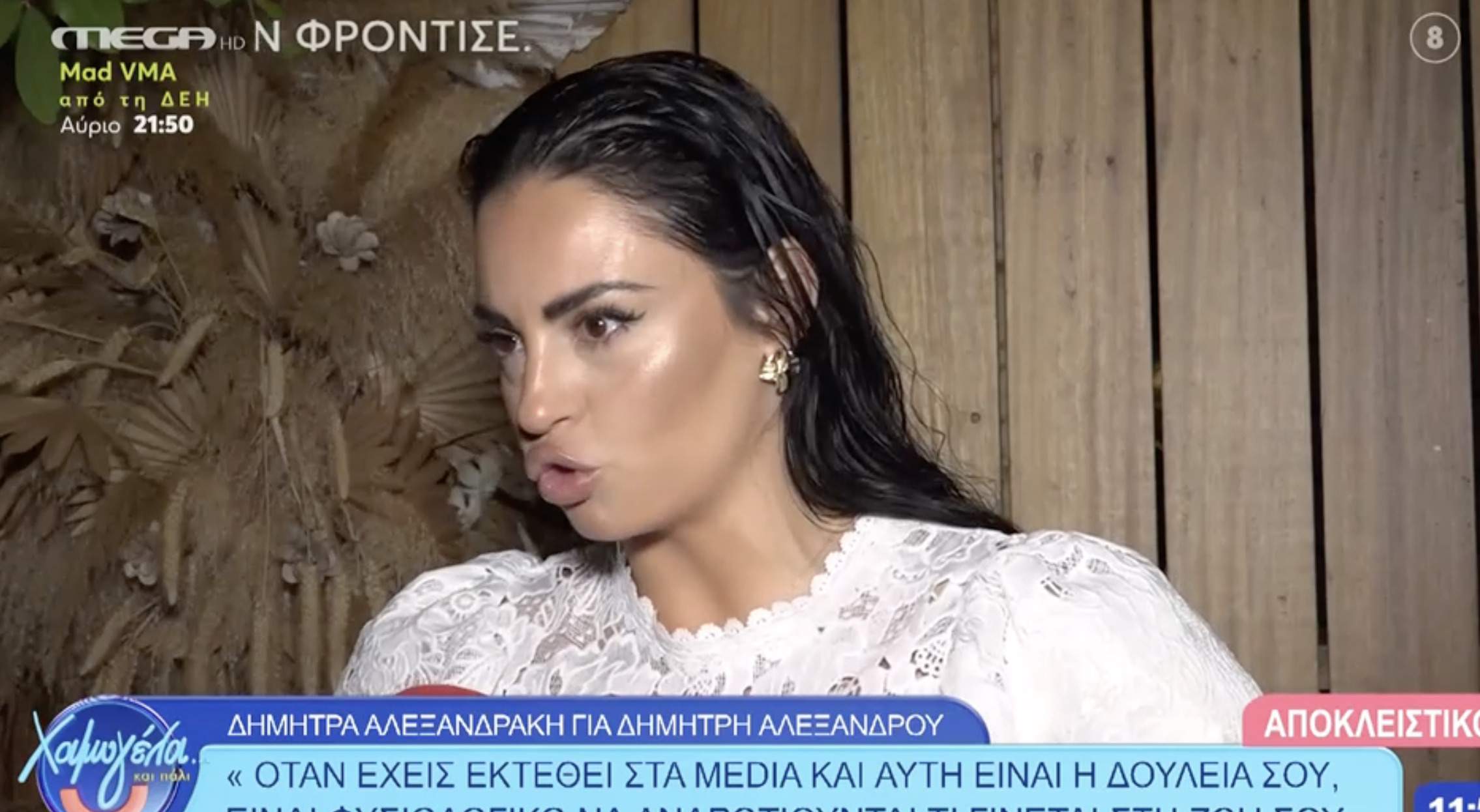 Δήμητρα Αλεξανδράκη για Δημήτρη Αλεξάνδρου: «Αν δεν θέλεις να αναρωτιούνται για την προσωπική σου ζωή να πηγαίνεις για camping»