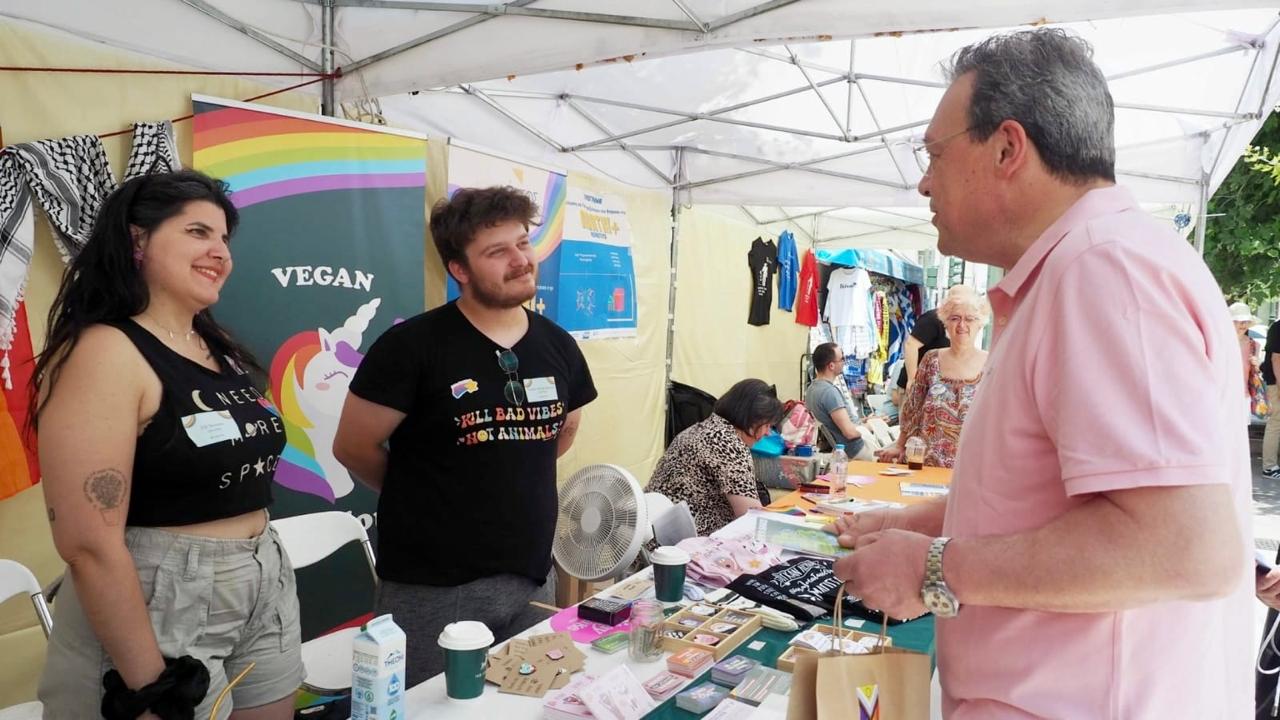 Φάμελλος από το Athens Pride 2025: «H ισότητα είναι η βάση της δημοκρατίας»