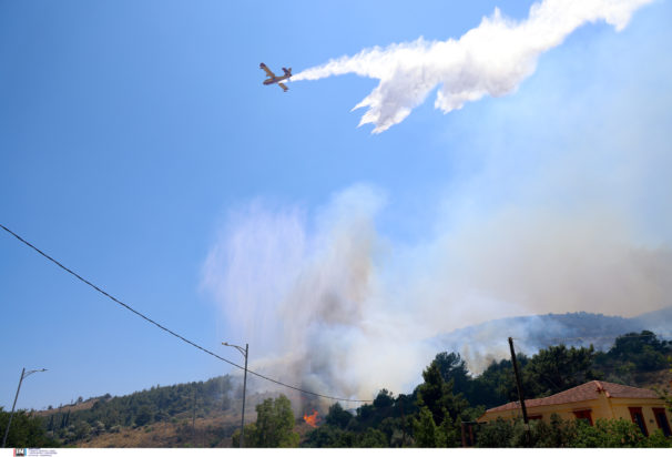 Φωτιά στην Χίο