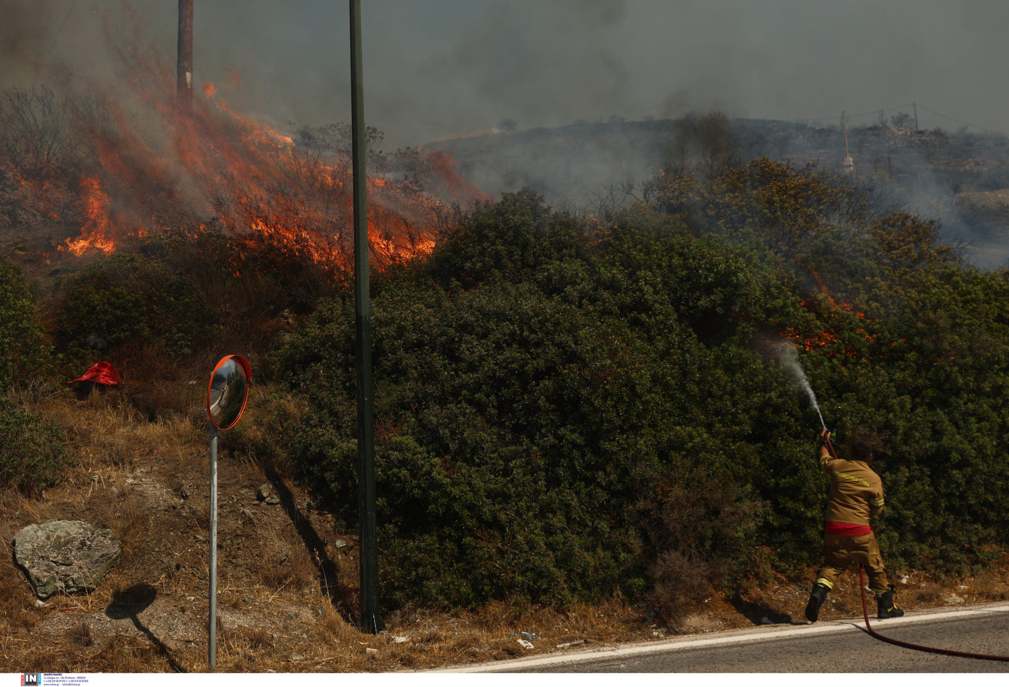 φωτιά, Παλαιά Φώκαια