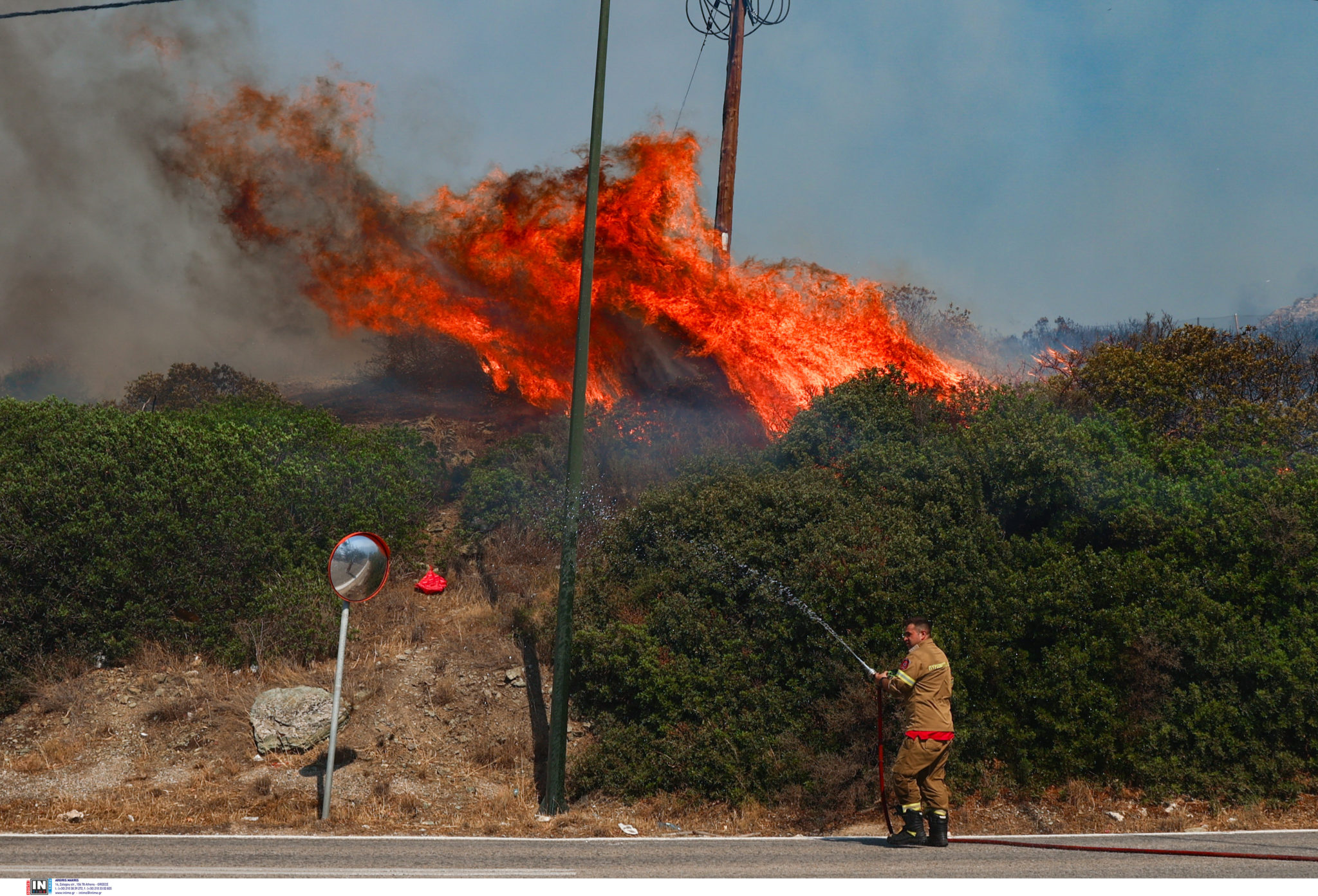 φωτιά, Παλαιά Φώκαια