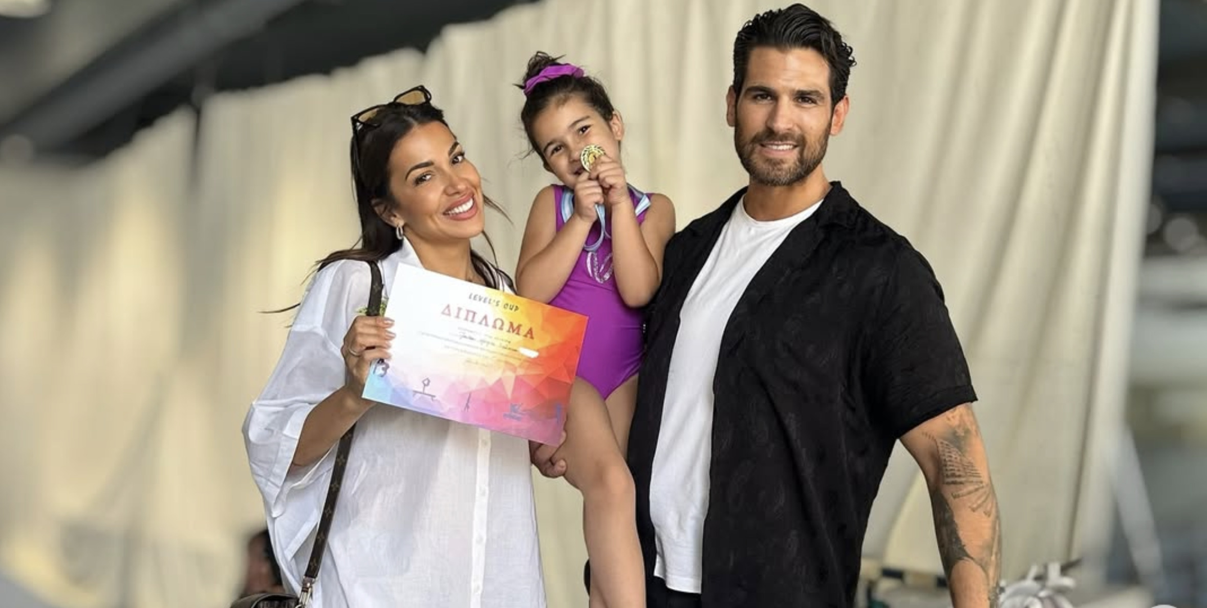 Ελένη Χατζίδου – Ετεοκλής Παύλου: Στιγμές υπερηφάνειας για την μικρή Μελίτα – Η τρυφερή ανάρτηση