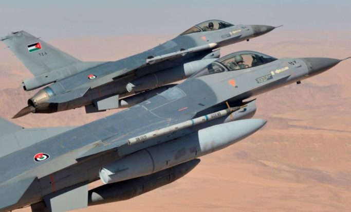 Ιορδανία μαχητικά αεροσκάφη