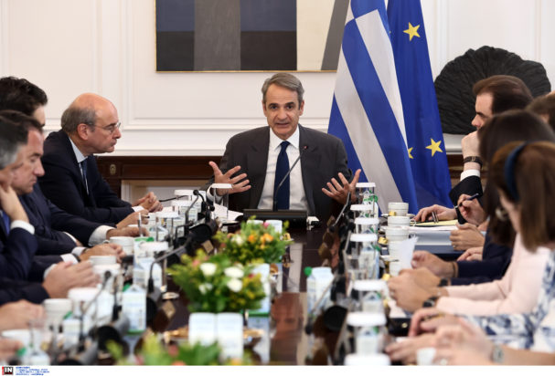 Κυριάκος Μητσοτάκης στο Υπουργικό Συμβούλιο