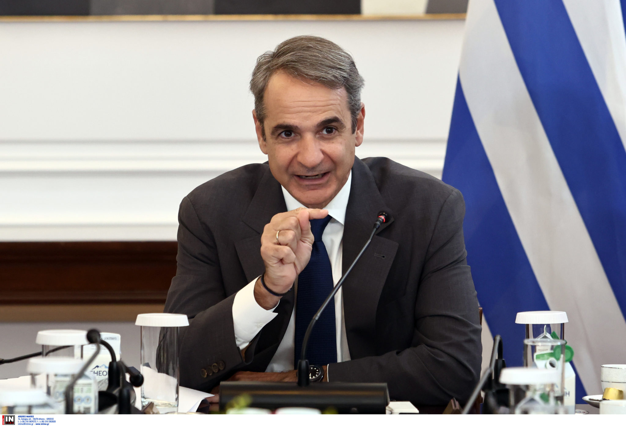 Κυριάκος Μητσοτάκης στο Υπουργικό Συμβούλιο