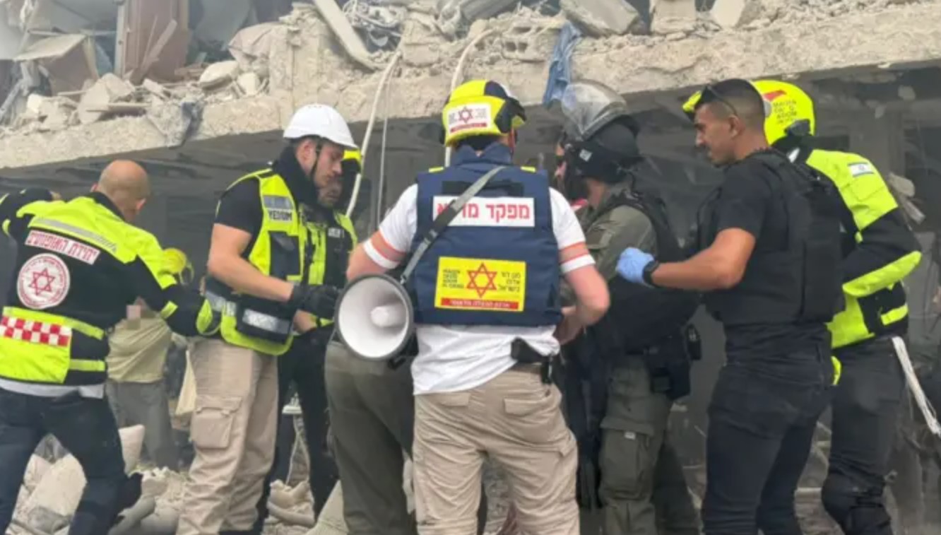 Ισραήλ χτύπημα ιρανικό σωστικά συνεργεία