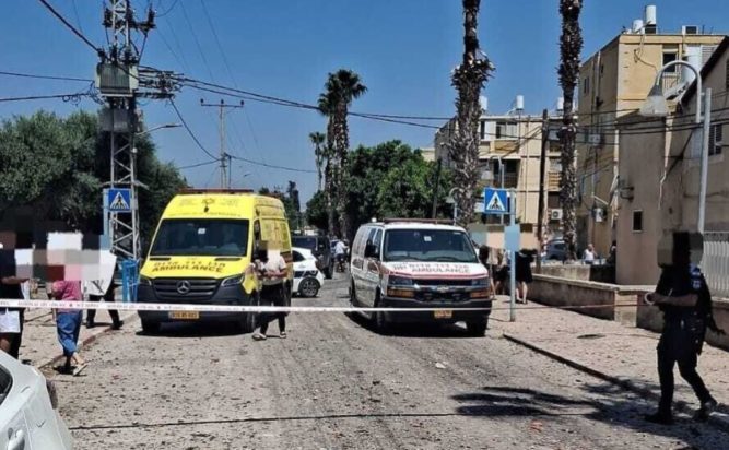 Ισραήλ ιρανική επίθεση drones ασθενοφόρα